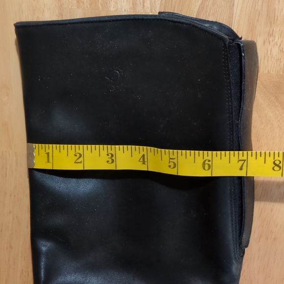 Blondo Canada Black Leather Waterproof Riding Boots Side Zip Size 9 Wide… - Picture 15 of 15